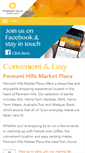 Mobile Screenshot of pennanthillsmarketplace.com.au